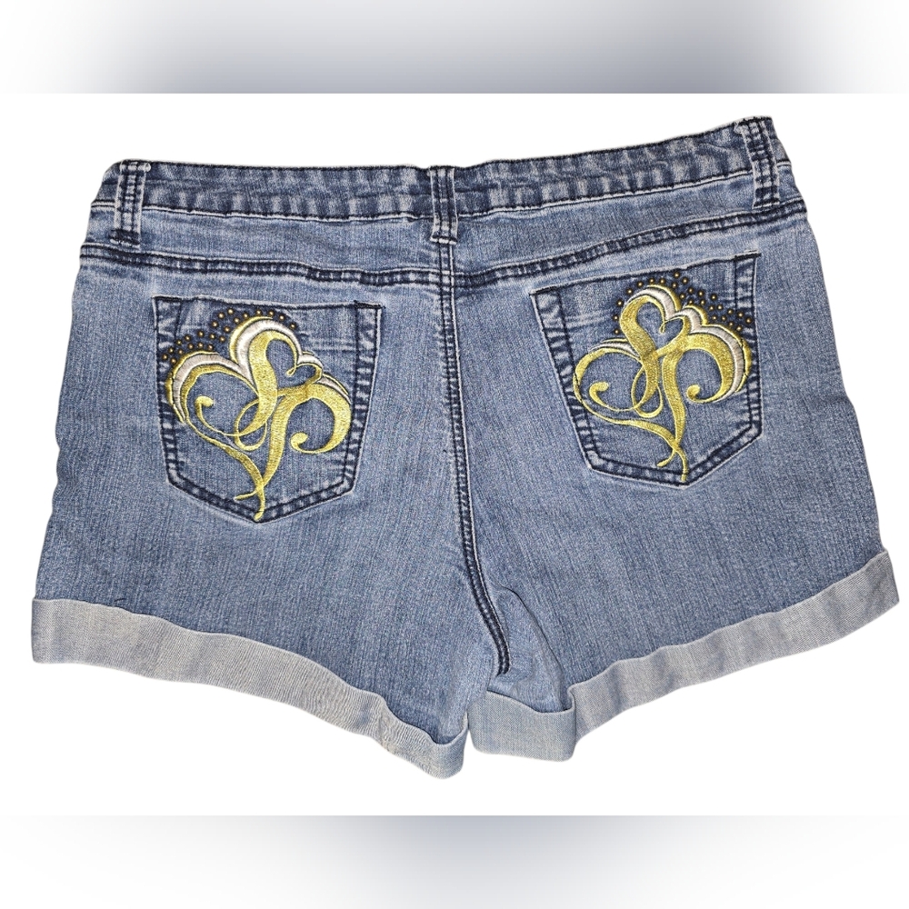 Vntg South Pole Blue Jean Shorts for Women